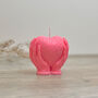 Pink Heart Shape Valentine's Scented Candle Gift, thumbnail 6 of 9