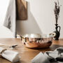 Hammered Solid Copper Cooking Pan, Tin Lined Inside, thumbnail 3 of 6