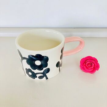 Floral Hand Painted Mug, 5 of 6
