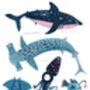 Sea Life Art Print, thumbnail 5 of 6