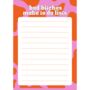 Hot Girl Notepads, thumbnail 4 of 4