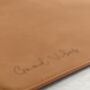 Personalised Leather Clutch Bag, thumbnail 2 of 6