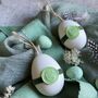 Hanging Goose Egg With Personalised Wax Seal, thumbnail 7 of 9