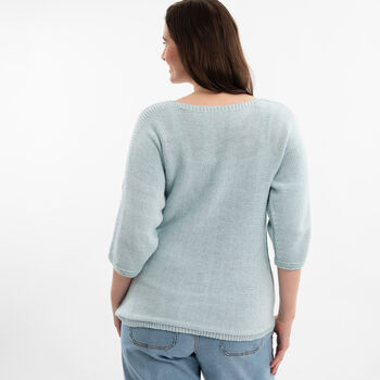 Cotton Spring Jumper Knitting Kit, 2 of 10