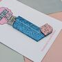 Blue Inhaler Glitter Resin Christmas Decoration, thumbnail 2 of 4