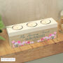 Personalised Mother's Day Triple Tealight Box, thumbnail 3 of 4