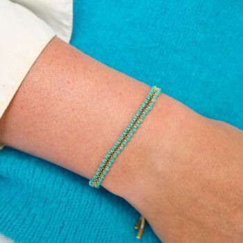 Talia Gemstone Braided Bracelets, 5 of 6