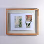 G Decor Taru Handmade Hanging Mango Wood Frame Dubble Large Glass Wall Display, thumbnail 2 of 6