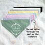 Wedding Dog Bandana, thumbnail 6 of 8