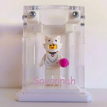 Personalised Lego® Minifig Display Case, 3 of 3