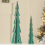 Set Of Two Christmas Tree Table Decorations, thumbnail 3 of 7