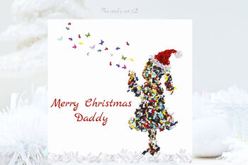 Christmas Stickers Butterfly Kisses, 25 Stickers, 6 of 12