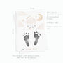 Dream Big Personalised Inkless Hand And Footprint Kit, thumbnail 5 of 6