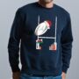 Personalised Welsh Rugby Christmas Jumper, thumbnail 1 of 2