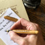 Personalised Bamboo Fountain Ink Pen, thumbnail 4 of 5