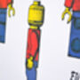 Framed Lego Man Sheet One Patent Art Print, thumbnail 3 of 7