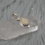 White Opal Pendant: Sterling Silver Necklace, thumbnail 6 of 7