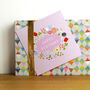 Floral Raspberry Pink Birthday Card, thumbnail 3 of 5