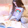 Personalised Rainbow Children's Pyjamas, thumbnail 2 of 4
