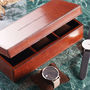 Personalised Leather Watch Box Triple, thumbnail 1 of 12