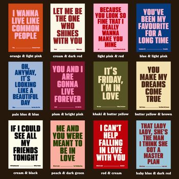 Custom Lyric Print, 10 of 10