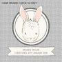 Personalised New Baby Bunny Print, thumbnail 8 of 8