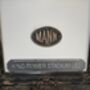 King Power Stadium Metal Football Street Sign Designed And Made In Britain, thumbnail 3 of 8