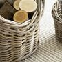 Rattan Firewood Log Basket, thumbnail 2 of 3