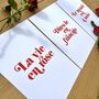 'Say It In French' Typography Print, thumbnail 6 of 7