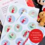 Elf Reading Challenge Advent Sticker Set, thumbnail 1 of 6