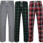 Men Cotton Flannel Tartan Lounge Pants, thumbnail 3 of 6