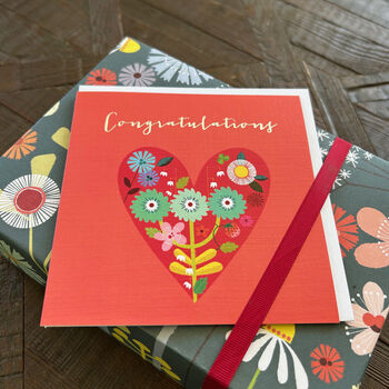 Silver Foiled Congratulations Card, 5 of 5