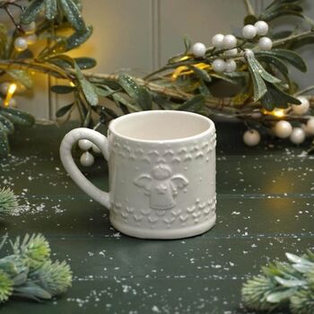Christmas Angel Ceramic Mug, 2 of 4