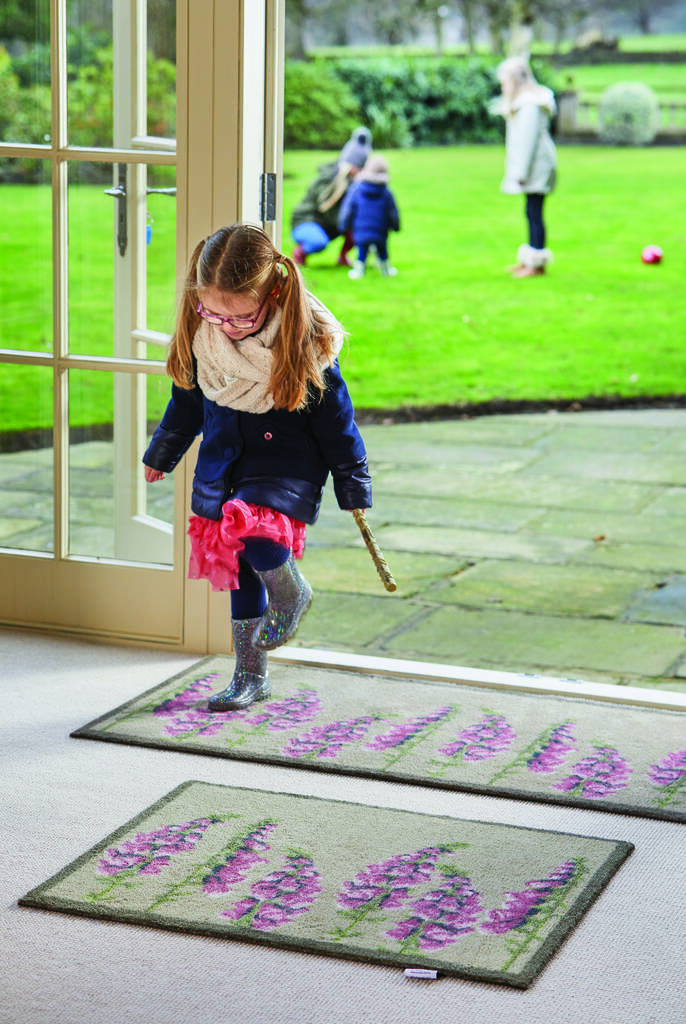 Hug Rug Washable Floral Two Runner By Hug Rug