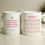 Valentines Gifts For Him My Favourite Person Coffee Mug, thumbnail 1 of 7