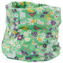 Kids Green Neck Warmer Spring Meadow, thumbnail 1 of 1