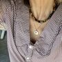 Edie Sterling Silver Tiger's Eye Necklace, thumbnail 6 of 7