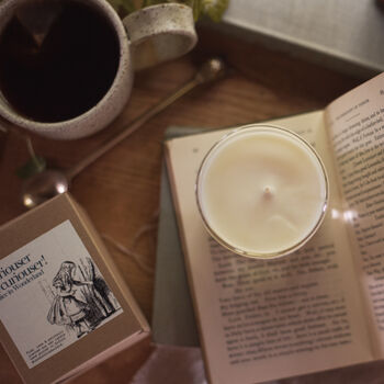 Curiouser And Curiouser Alice In Wonderland Candle Gift, 2 of 6