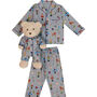 Soldat Boys Toy Soldier Pyjama Set With Teddy Bear, thumbnail 2 of 4