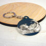 Father's Day Baby Scan Personalised Keyring, thumbnail 7 of 8