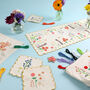 Stitch Your Flowers Table Runner Embroidery Kit, thumbnail 5 of 12