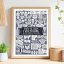 Personalised Kitchen Print How To Cook Everything, thumbnail 6 of 12
