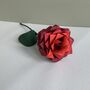 Red Ombre Origami Paper Rose, thumbnail 3 of 6