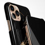 Black Lightning Marble Case For iPhone, thumbnail 2 of 4