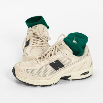 Pigeon Socks Embroidered Unisex Cotton Ribbed Crew Socks, 2 of 5