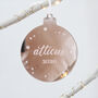 Personalised Starry Christmas Ornament For Children, thumbnail 1 of 4