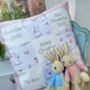 Personalised Bunny Memory Cushion**, thumbnail 9 of 9