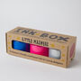 Eco Friendly Fabric Inks Silver,Neon Pink, Blue, thumbnail 1 of 12