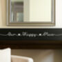Personalised Wooden Plaque Family Sign Our Happy Place, thumbnail 9 of 10