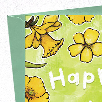 Floral Birthday Card, 2 of 5